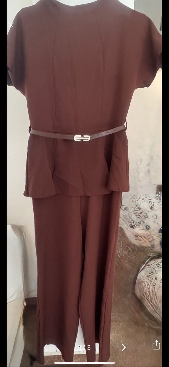 Kahverengi Deri Kemerli dik yaka Tulum - Görsel 3