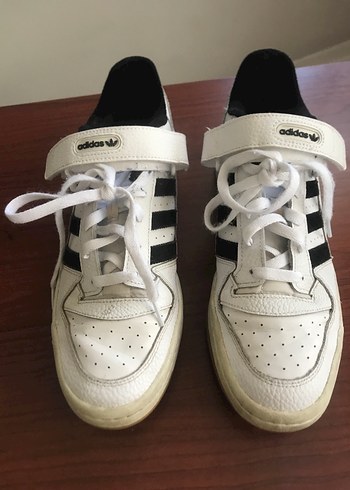 Erkek Beyaz Adidas Spor Ayakkabı Velcro