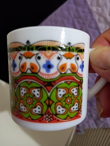 Antika kahve fincan takımı