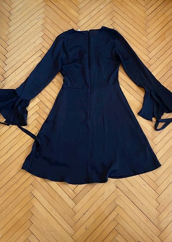 Koton Uzun Kollu Siyah Elbise - Görsel 5