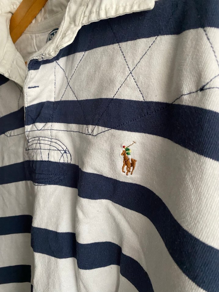 Polo Ralph Lauren Çizgili Polo Tişört - Görsel 4