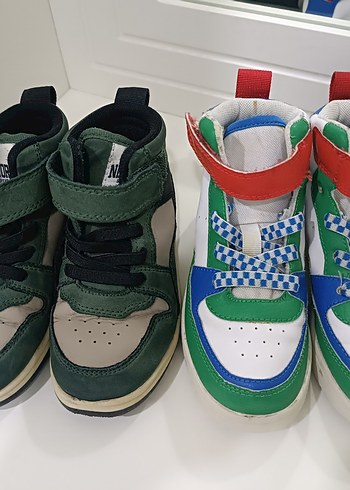 ikili h&m erkek çocuk bot ayakkabı