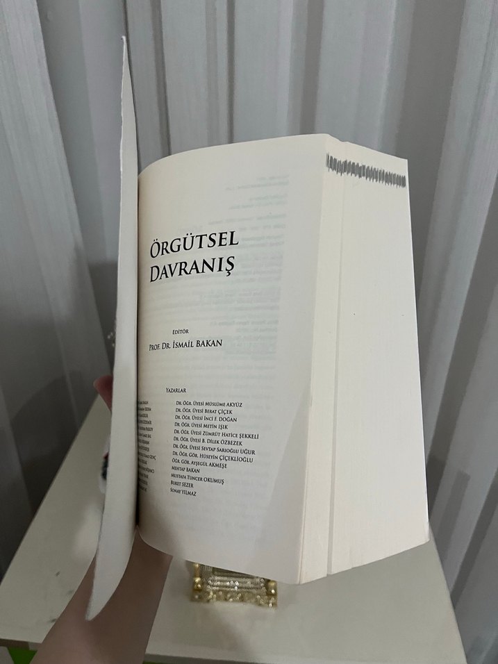 ÖRGÜTSEL DAVRANIŞ - İSMAİL BAKAN - Görsel 2