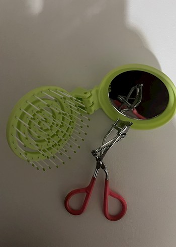 ProCo Beauty Aynalı Saç Fırçası Makaron - Görsel 2