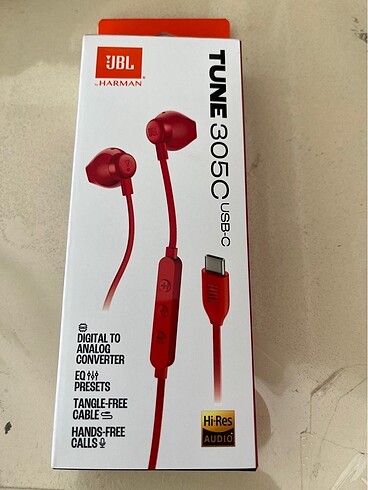 JBL TUNE 305-C USB-C KULAKİÇİ KULAKLIK