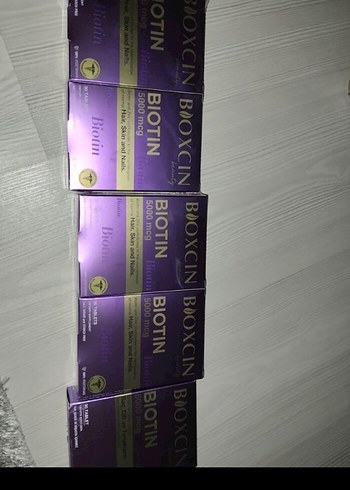 BIOXCIN Biotin Saç ve Cilt Bakım Kremi 5000 mg