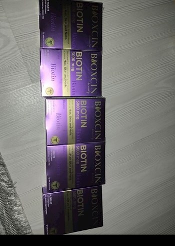 Diğer BIOXCIN Biotin Saç ve Cilt Bakım Kremi 5000 mg