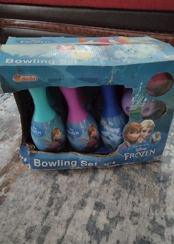 Disney Frozen Temalı Pastel Bowling Seti
