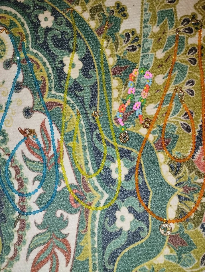 Boncuklu Çok Renkli Kadın El Zinciri - Görsel 3