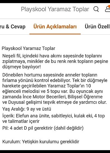 Beden Eğitici Oyuncak