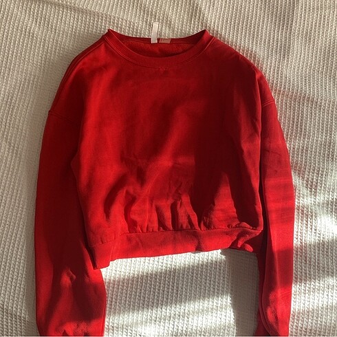 H&M kısa sweat