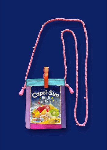 Tasarımcı Capri-Sun Monster Çapraz Telefon Çantası