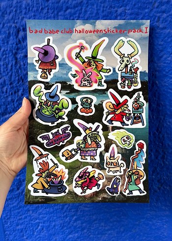 İslor / Halloween Sticker Pack 1