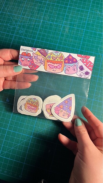 Bad Babe Club 10lu Sticker Pack
