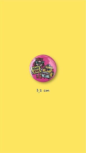 Cute But Politic Babe Pin