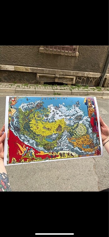 İslor-Skrim Haritası Print