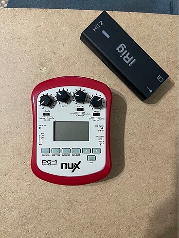 NuX PG-1 Taşınabilir Gitar Prosesörü