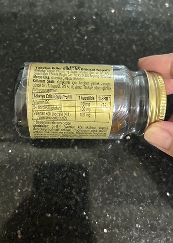 Beden Solgar 5-HTP Kompleksi Bitkisel Kapsül