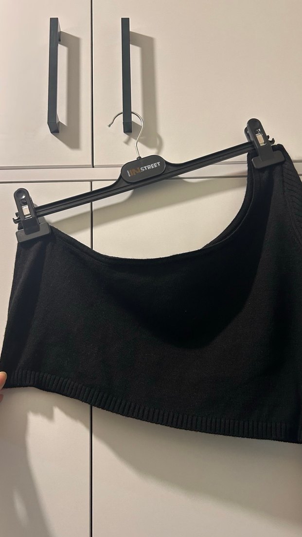 Kadın Siyah Triko Uzun Kollu Kazak, Etek ve Bluz - Görsel 5