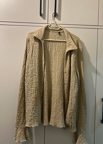 Bej Kadın Gömlek - Görsel 2