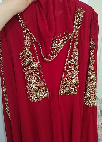 Armine Kına elbisesi başlığı kaftanı