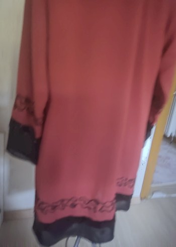 Zara kiremit rengi Uzun Kollu Kadın Tunik
