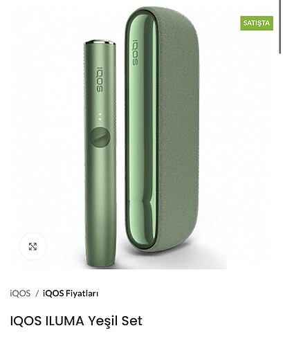 0 iqos iluma yeşil , denemek için 3-4 kere kullanıldı