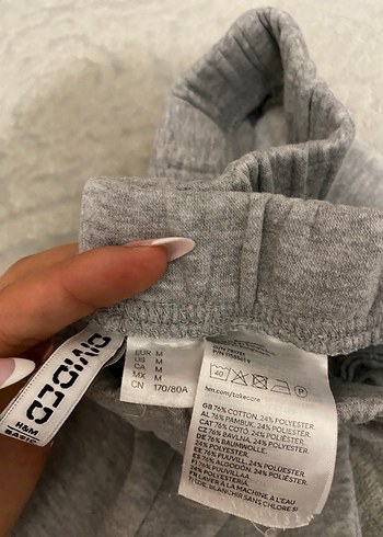 Zara Gri Rahat Kadın Eşofman Altı