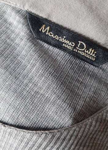 s Beden gri Renk MASSIMO DUTTI