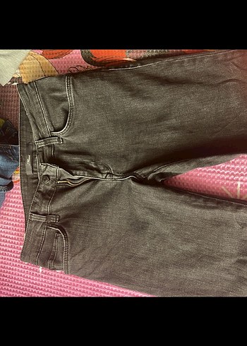 Mavi Jeans Gri Fermuarlı Kadın Kot Pantolon