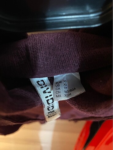 s Beden bordo sweat