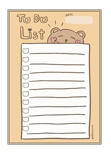 AYICIKLI TO DO LIST DEFTER