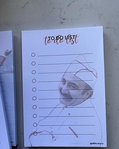 Erdal Bakkal To Do List ,Bloknot,Defter
