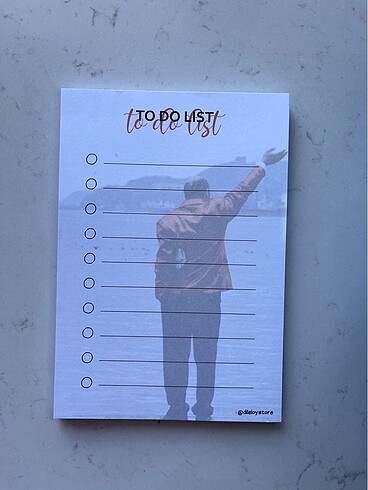 İsmail Abi To Do List , Bloknot ,Defter