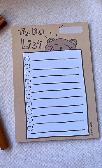 3 LÜ To Do List Set