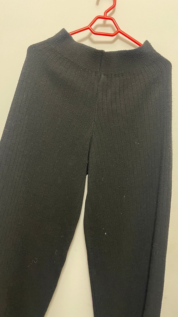 Siyah alt-üst triko takım - Görsel 3