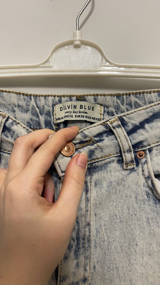 Dilvin buz mavi kot pantolon - Görsel 3