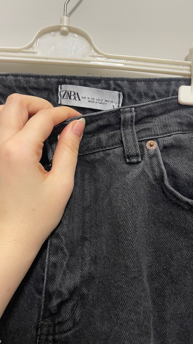 Siyah zara pantolon - Görsel 3