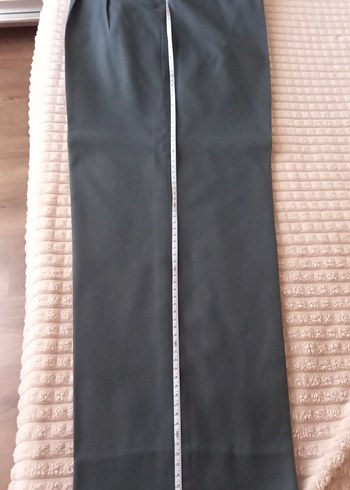 Gri Midi Kemerli Erkek Pantolon 46 Beden.Ofis stili. - Görsel 4