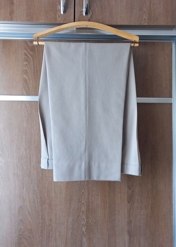 46 Beden Erkek Mevsimlik kumaş keten pantolon - Görsel 2