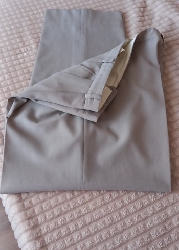 46 Beden Erkek Mevsimlik kumaş keten pantolon - Görsel 6