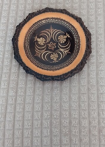 Bakır el işçiliği tabak.