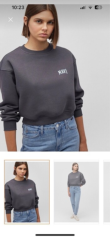 Mavi sweat