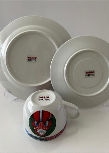 Avrupadan Yılbaşı Noel Trio Fincan Set