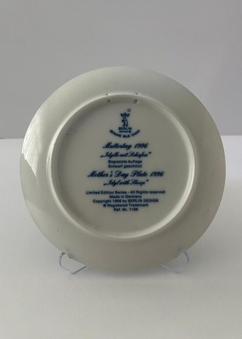 Diğer Avrupa'dan 1996 Anneler Günü Delft Tabak