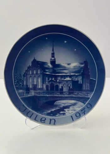 Avrupa'dan 1979 Yılbaşı Noel Delft Tabak