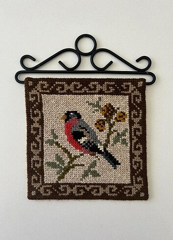 Avrupa'dan Kuş Motifli Duvar Panosu 