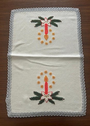 Avrupa'dan Yılbaşı Noel Runner Örtü