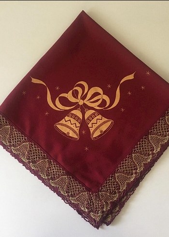 Avrupadan Vintage Yılbaşı Noel Örtüsü