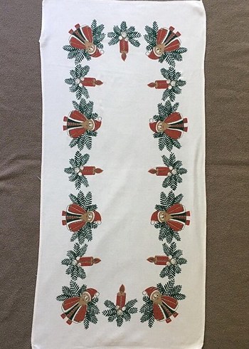 Avrupadan Vintage Yılbaşı Noel Runner